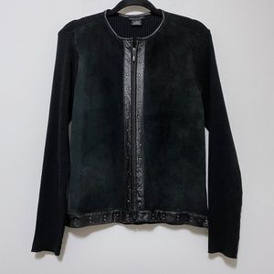 ❗️CLOSING Jan 1st! ❗️Escapade Suede and Leather Jacket Large